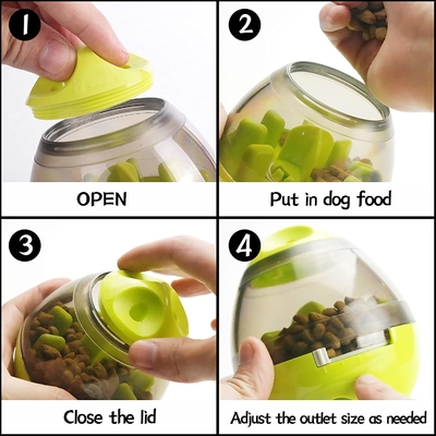 Rubber Best Interactive Dog Feeders Toys For Smart Small Dogs